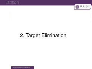 Air Power Conference
London, 18 July 2013

2. Target Elimination

 