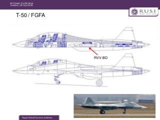 Air Power Conference
London, 18 July 2013

T-50 / FGFA

RVV-BD

 