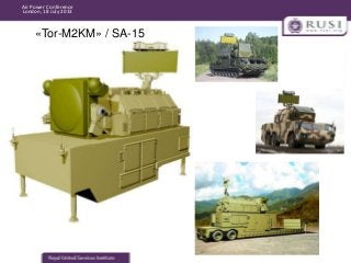 Air Power Conference
London, 18 July 2013

«Tor-M2KM» / SA-15

 
