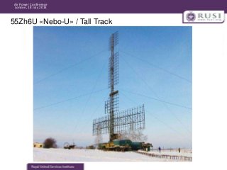 Air Power Conference
London, 18 July 2013

55Zh6U «Nebo-U» / Tall Track

 