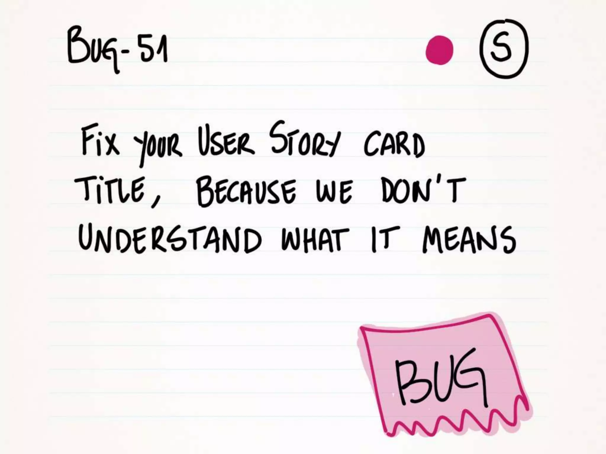 User Story Card Design