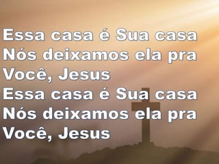 Apareça
Que o Teu nome
cresça
Enche este lugar
Enche este lugar
 