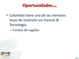 Casa abierta CIAT retos y oportunidades