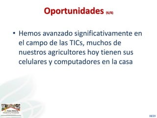 Casa abierta CIAT retos y oportunidades