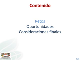 Casa abierta CIAT retos y oportunidades