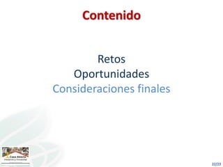 Casa abierta CIAT retos y oportunidades