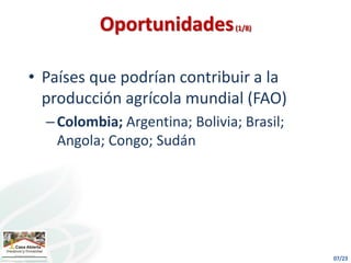 Casa abierta CIAT retos y oportunidades