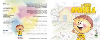 Autora
Keyla Ferrari
Coordenação editorial
Sílnia N. Martins Prado
Revisão de texto
Katia Rossini
Ilustração,
Projeto gráfico e diagramação
Pandora Estúdio
www.pandora.art.br
Realização
Fundação Educar DPaschoal
www.educardpaschoal.org.br
F: (19) 3728-8129
Esta obra foi impressa na Gráfica Editora Modelo Ltda. em papelcartão
Art Premium Tech e papel Couché Suzano Matte, ambos produzidos pela
Suzano Papel e Celulose a partir de florestas renováveis de eucalipto.
Cada árvore foi plantada para este fim. Esta é a 1° edição, datada de
2008 com tiragem de 12.000 exemplares.
Agradecemos aos nossos parceiros a colaboração na distribuição
destes livros: Argius Transportes Ltda., Atlas Translog, Hiperion
Logística, Reunidas Catarinense, RTE Rodonaves, Transportadora
Capivari Ltda., Transportadora JPN Ltda., TRN Pavan.
Sobre a Fundação Educar DPaschoal
A Fundação Educar DPaschoal foi criada em 1989 para dar suporte aos
investimentos do grupo DPaschoal em programas de estímulo à leitura e de
educação, tendo sempre como objetivo promover a educação para a
cidadania como estratégia de transformação social. Atualmente, são três os
projetos desenvolvidos pela Fundação.
Por meio do projeto Leia Comigo!, utilizando recursos próprios e de outras
empresas através da Lei Rouanet, produz e distribui gratuitamente livros
educativos para crianças e adolescentes, já tendo distribuído mais de 30
milhões de exemplares, em todo o Brasil.
Com a Academia Educar, promove a formação de núcleos de Protagonistas
Juvenis em escolas públicas, criando oportunidades para que o jovem
descubra em si o potencial que o torna capaz de transformar sua realidade.
O Trote da Cidadania incentiva e premia universitários de todo o Brasil
a promover ações sociais com os calouros, visando a substituir
o trote humilhante ou violento.
Ao desenvolver esses projetos, procurando contar sempre com valiosas
parcerias, a DPaschoal deseja, cada vez mais, dar sua contribuição à
sociedade em sua caminhada pela educação e pela cidadania.
A tiragem e a prestação de conta
referentes a esta publicação foram
conferidas pela Deloitte.
Conteúdo adequado a nova ortografia da língua portuguesa.
 