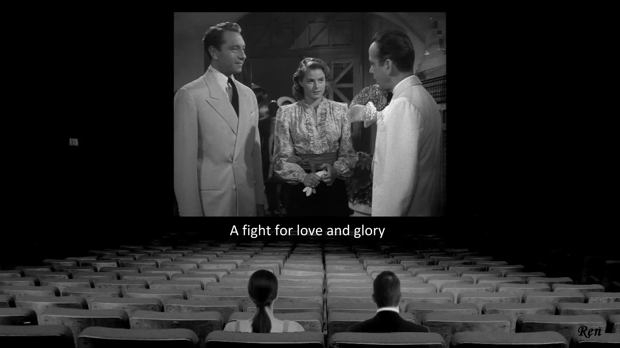 A fight for love and glory
 