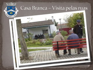 Igreja MatrizConsagrada a Nossa Senhora da Graça.Edifício do séc. XVIII.Foi um priorado da Ordem de Avis.Tem dois altares laterais e dois colaterais.Talha pintada e dourada, setecentista, da época de     D. João V            Casa Branca - Monumentos8