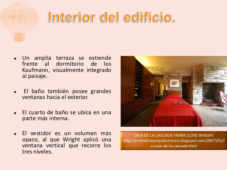 Casa de la cascada de Frank Lloyd Wright