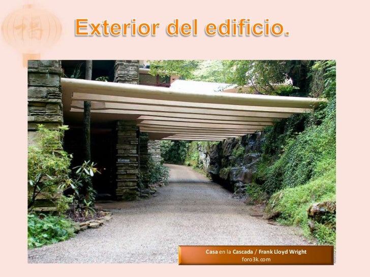 Casa de la cascada de Frank Lloyd Wright