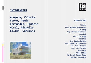 INTEGRANTES
Aragona, Valeria
Ferro, Tomás
Fernandez, Ignacio
Góral, Michelle
Keller, Carolina
 