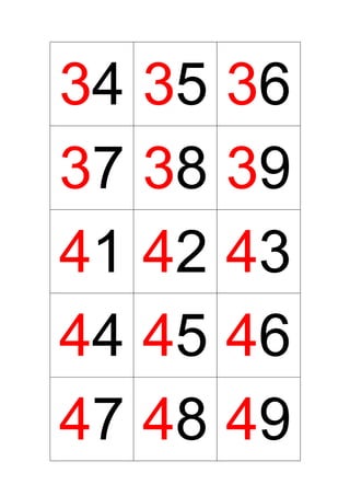 34 35 36
37 38 39
41 42 43
44 45 46
47 48 49
 