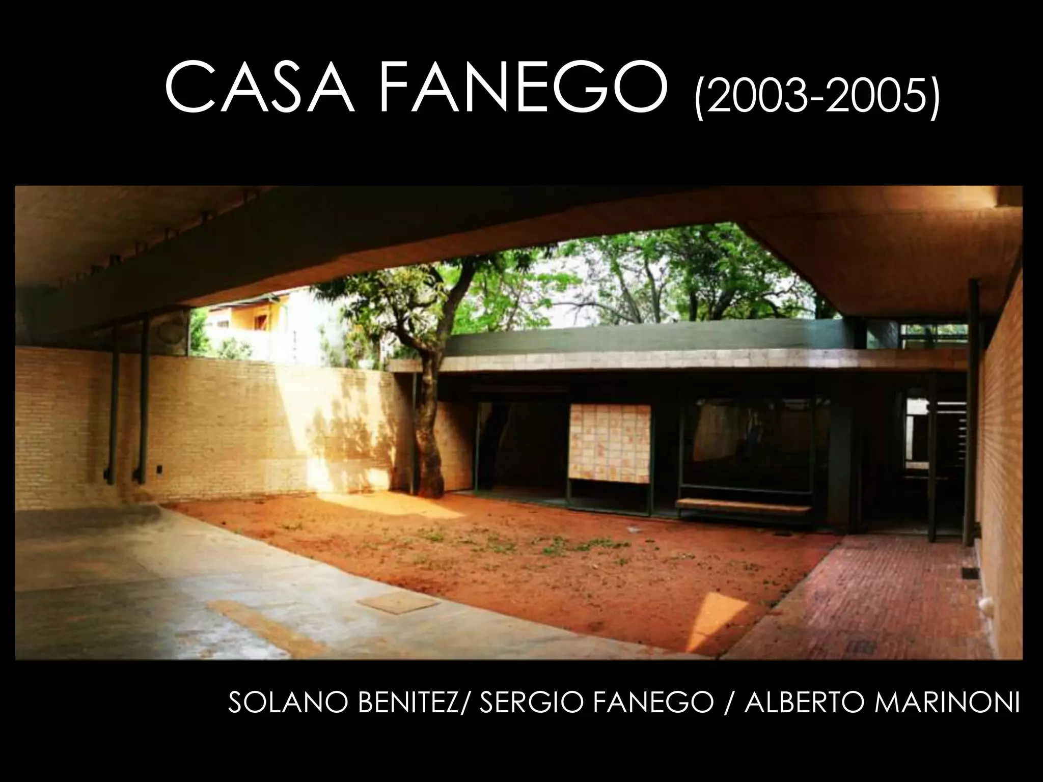 Casa fanego, benitez | PDF