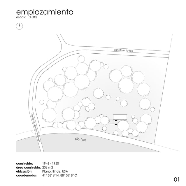 Casa Farnsworth l.mies van der rohe