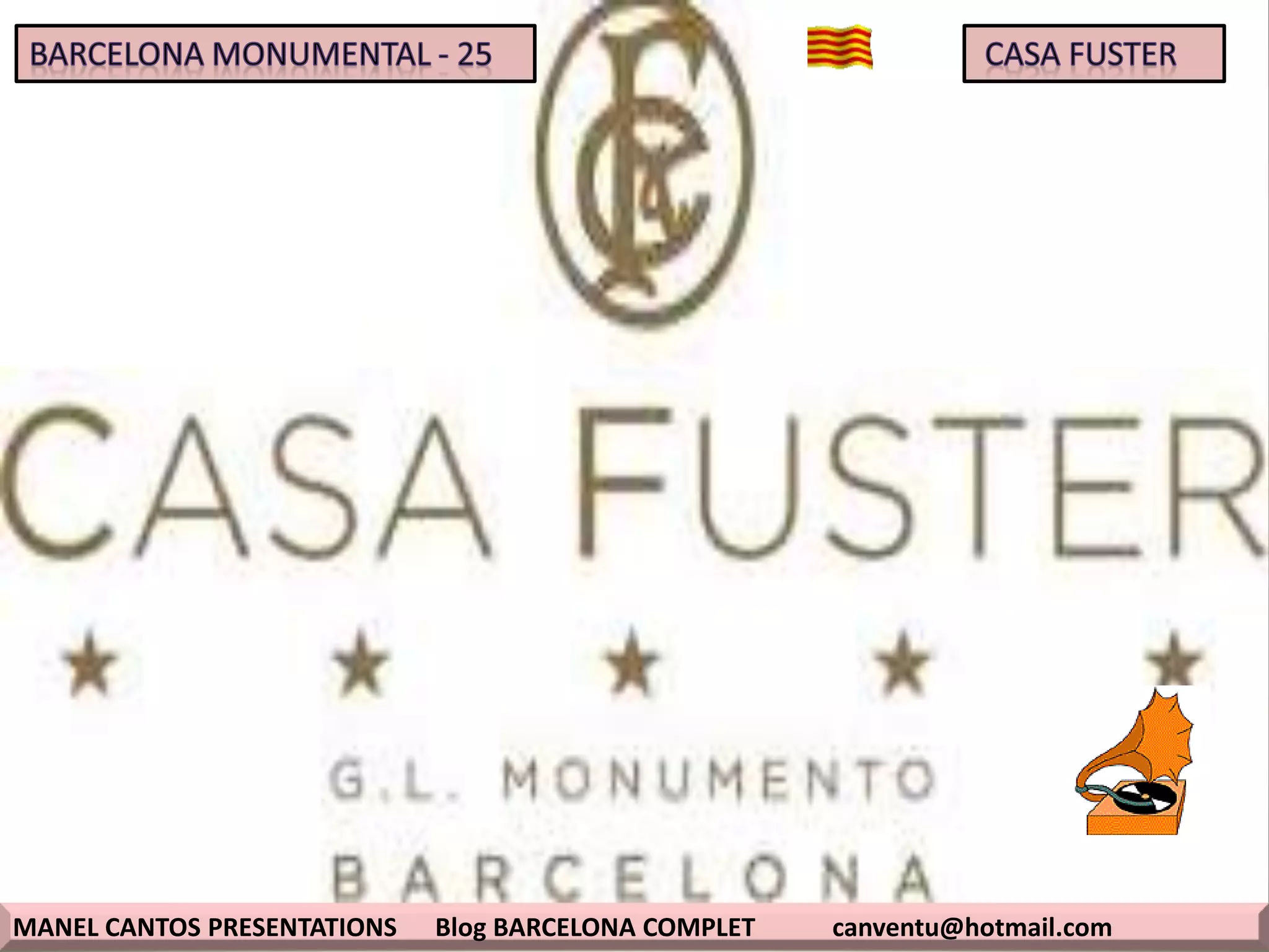 MANEL CANTOS PRESENTATIONS Blog BARCELONA COMPLET canventu@hotmail.com
 