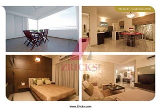 Villa Type B1 - Actual Interiors of Villa
www.Zricks.com
 
