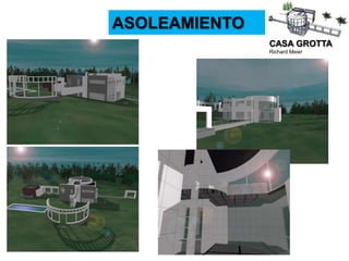 CASA GROTTA
Richard Meier
ASOLEAMIENTO
 