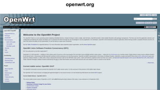 openwrt.org
 