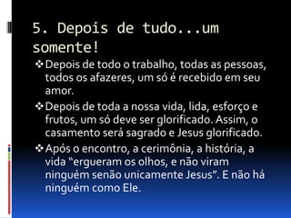 Assim como Cristo amou...