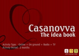 Casanova idea book