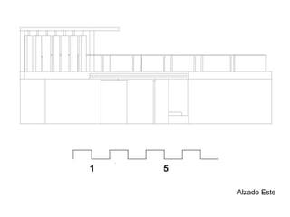 Alzado Este
 