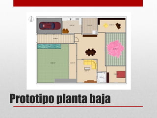 Prototipo planta baja
 