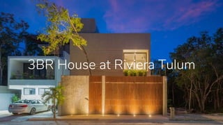 3BR House at Riviera Tulum
 