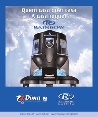 Q U I Z Z   |       Q U I Z Z


       Quem casa quer casa
          A casa requer




      20
      anos




8 5      C A S A R   N A   M A D E I R A   |    M A R R I E D   I N   M A D E I R A

      dima@dima.pt • www.dima.pt • www.rainbow-portugal.com
 