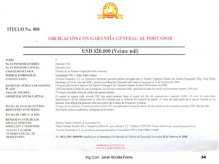 Ing.Com. Janet Bonilla Freire.   34
 