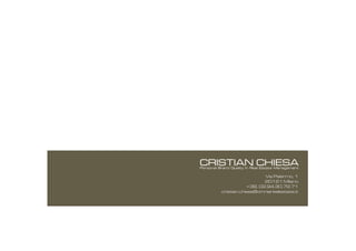Via Palermo, 1
                   20121 Milano
            +39. 02.94.30.72.71
cristian.chiesa@omniarealestate.it
 