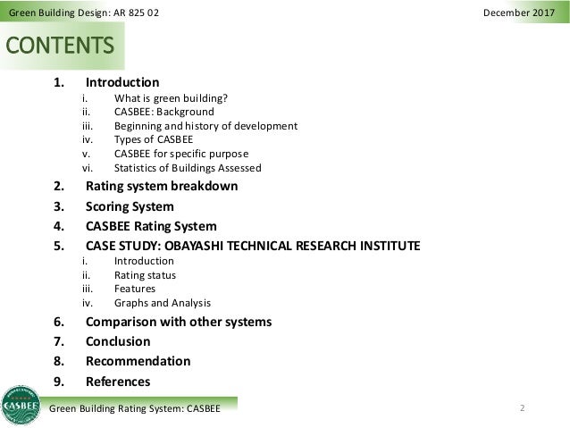 Casbee Final Presentation 2070 Batch