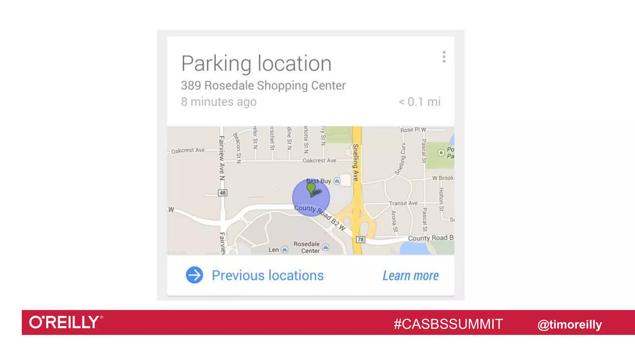 #CASBSSUMMIT @timoreilly#CASBSSUMMIT
 