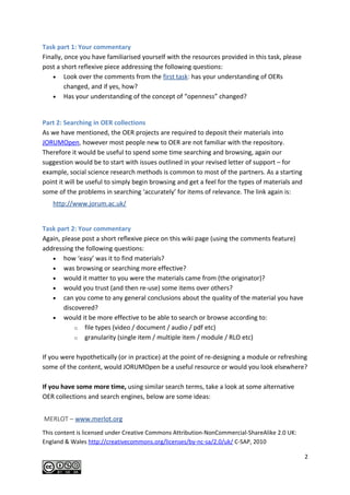 Exploring Open Educational Resources | DOC