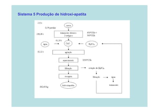 Sistema 5 Produção de hidroxi-apatita

 