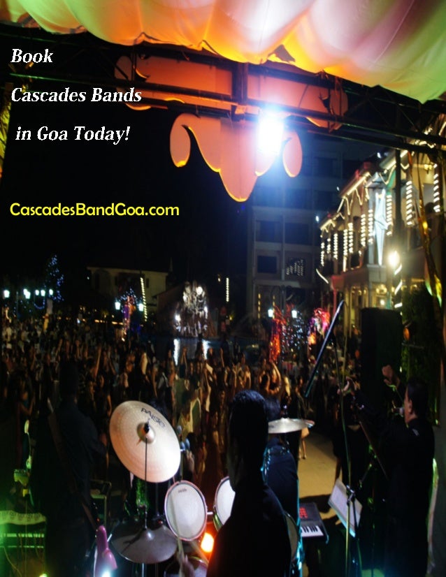 Best Bands in Goa for Weddings & Orchestra Cascades Band Goa