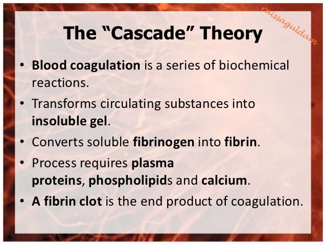 Cascade theory