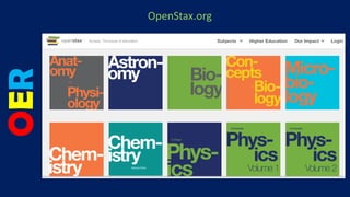OpenStax.org
OER
 