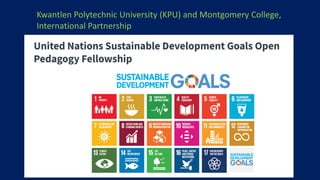 Kwantlen Polytechnic University (KPU) and Montgomery College,
International Partnership
 