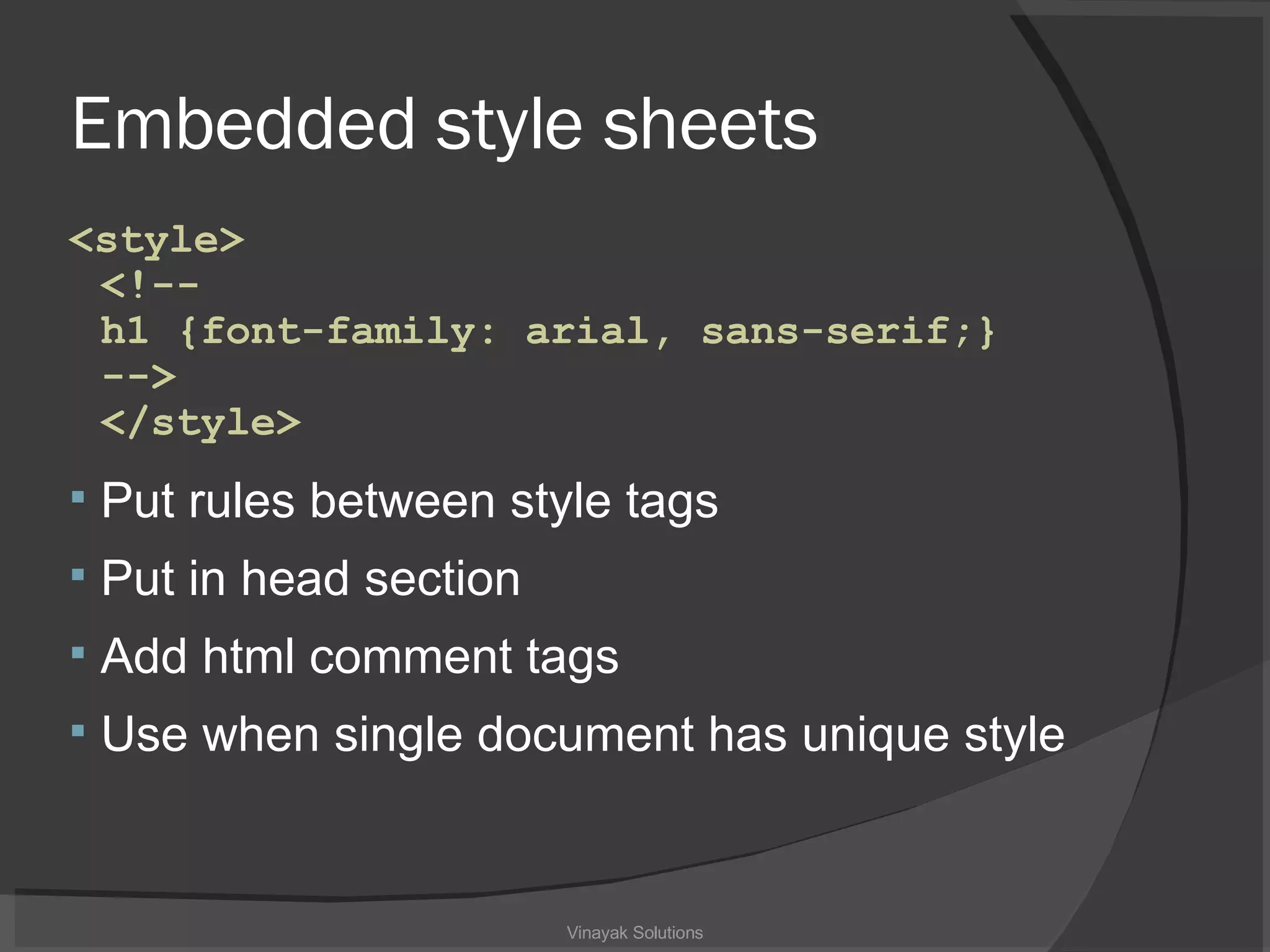 Cascading Style Sheet | PPT