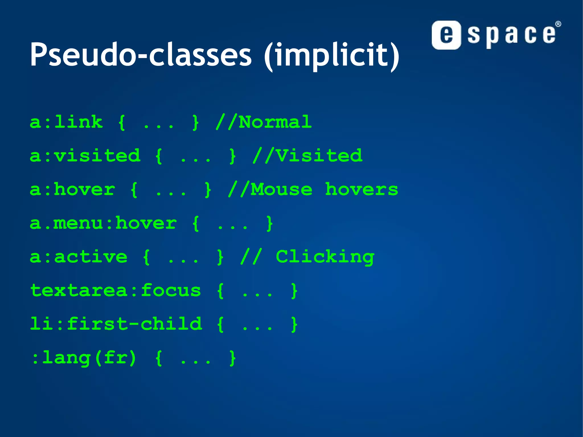 Whitespace and line breaks have no semantic value 