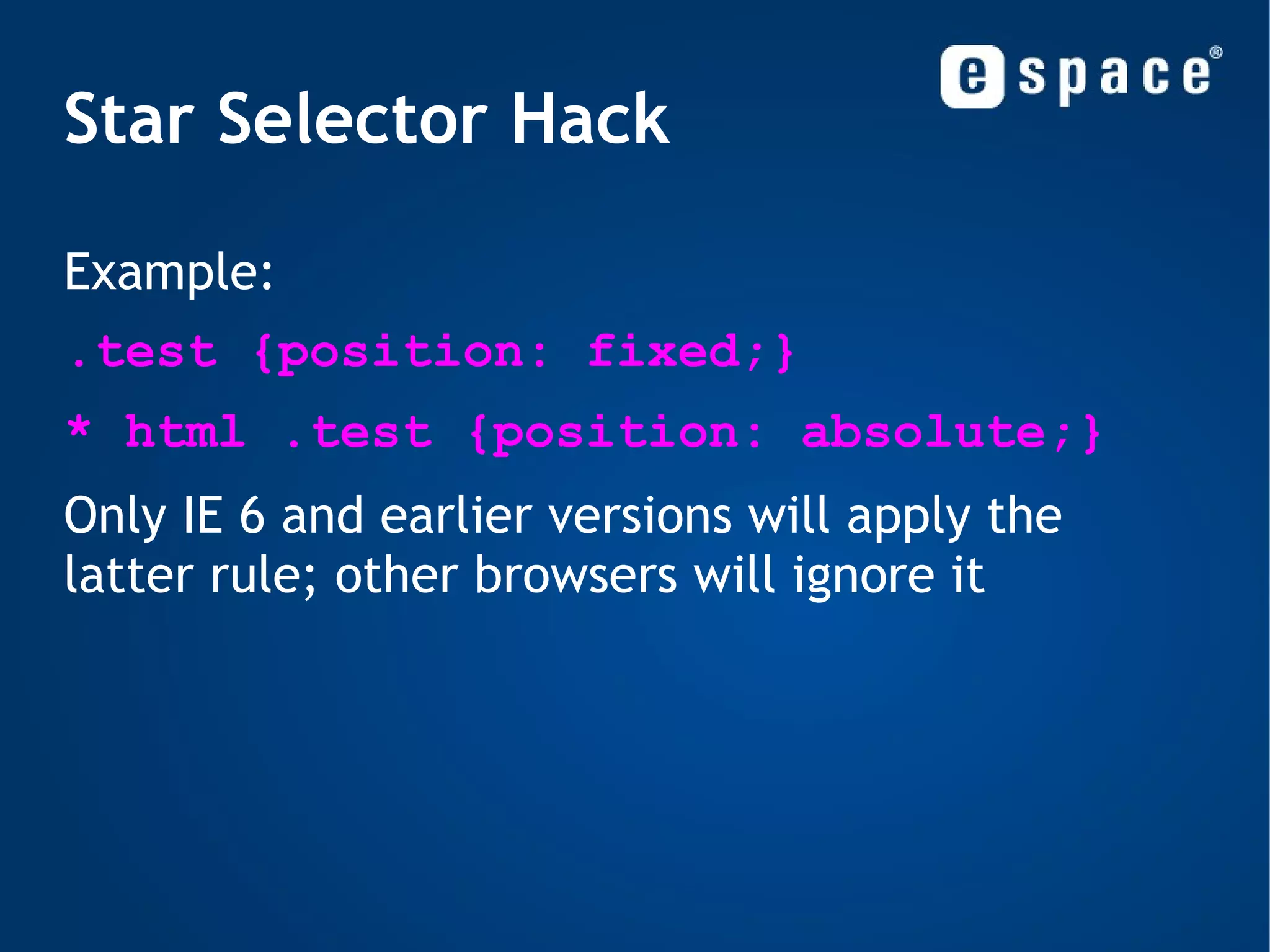Browser Work 2) Rendering: Each node in the DOM tree is rendered as zero or more boxes 