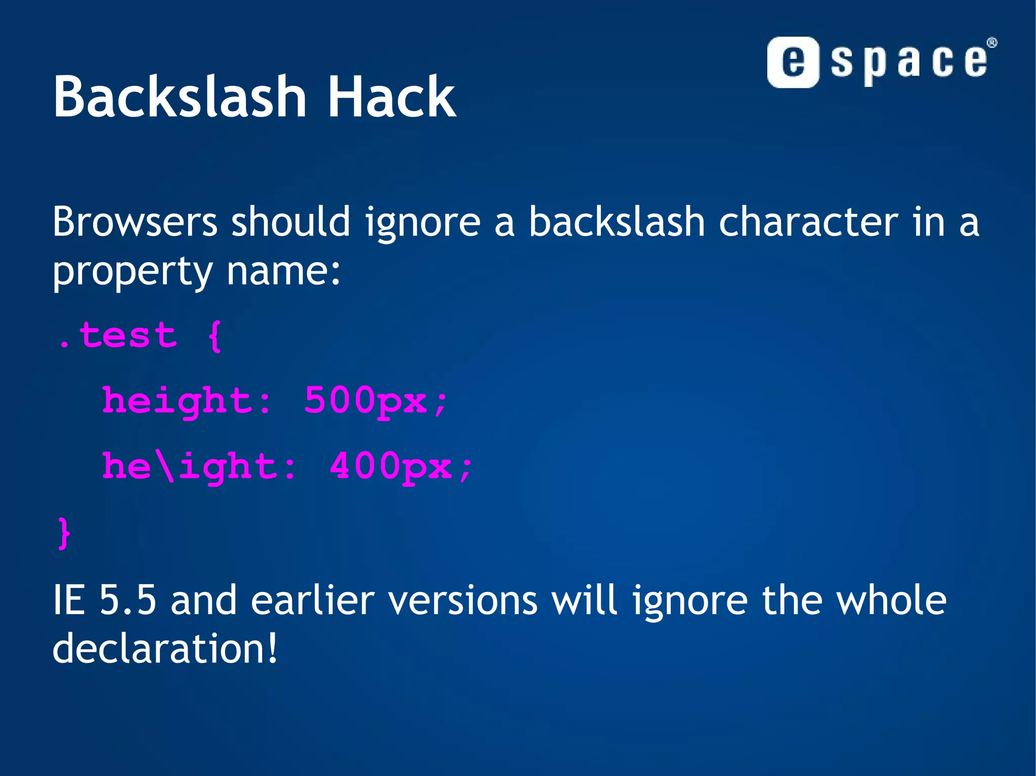 Inline elements generate inline boxes 