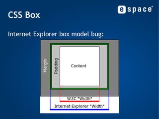 The Cascade Importance and origins priorities (low to high): 1. User agent declarations 2. Normal declarations in user style sheets 3. Normal declarations in author style sheets 4. Important declarations in author style sheets 5. Important declarations in user style sheets 