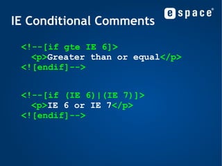 Browser Work 1) Parsing: The browser reads the markup and builds a document object model (DOM) tree of nodes. 