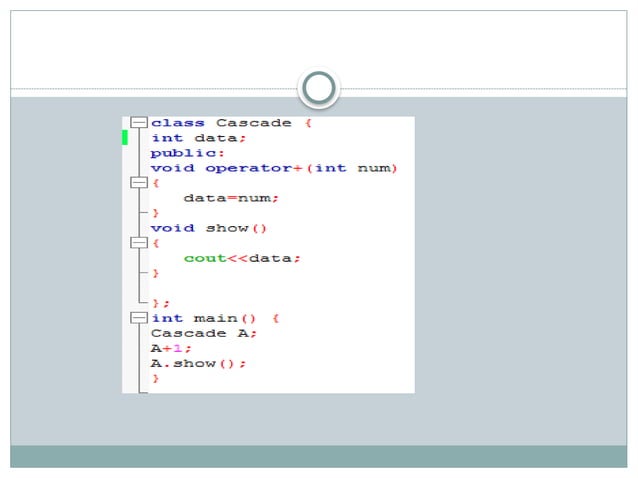 Cascading Assignment Operator Slide Pptx