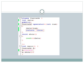 Cascading Assignment Operator Slide Pptx