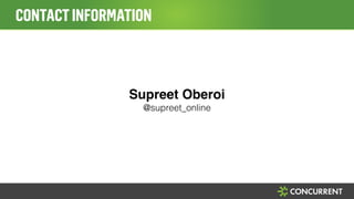 CONTACTINFORMATION
Supreet Oberoi"
@supreet_online
 