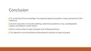 Cascading graceful labeling algorithm | PPT
